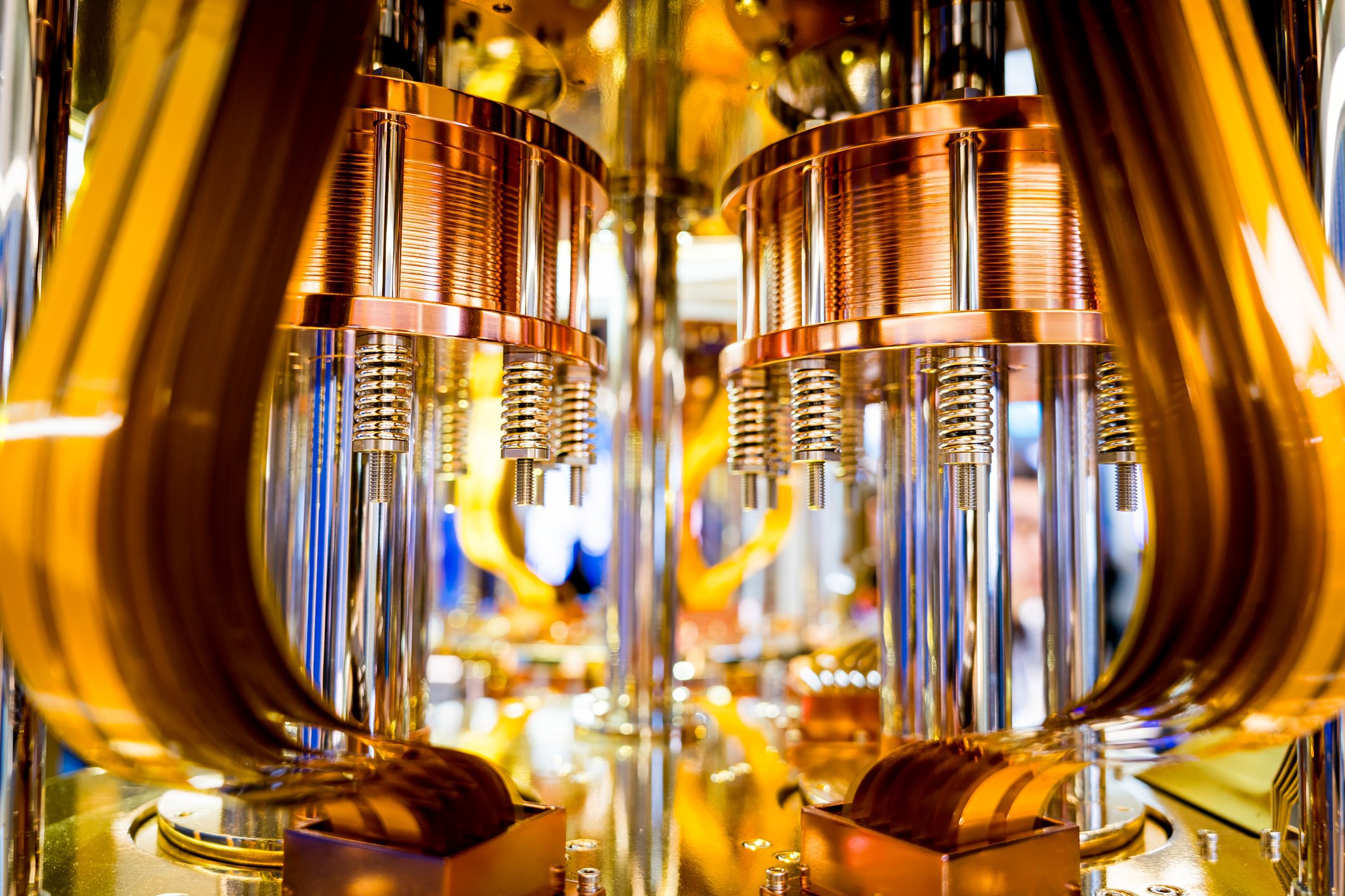 photo of quantum computer system